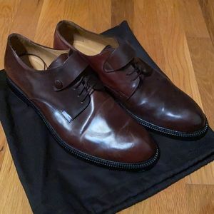 Calvin Klein collection oxblood dress shoes
